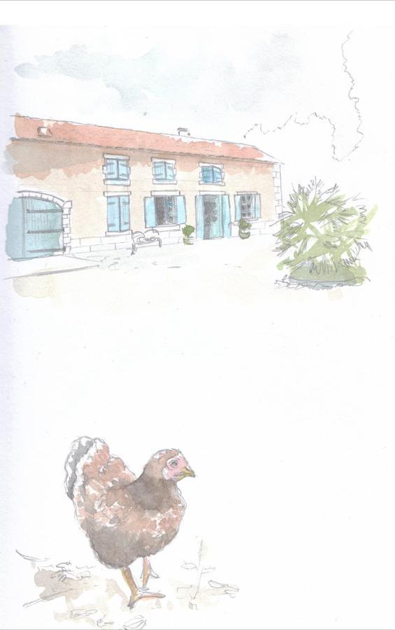 Maison D'Hotes La Chabanaise - Marais Poitevin Cramchaban Εξωτερικό φωτογραφία